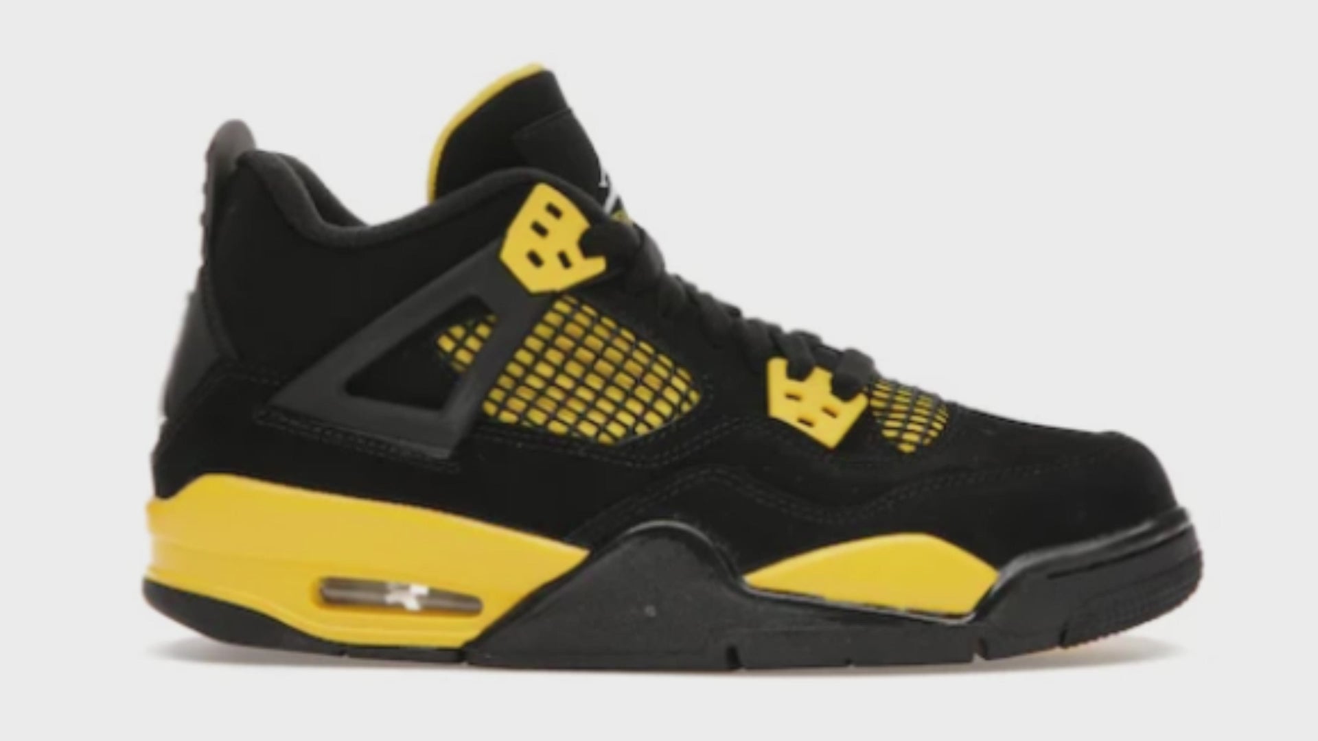 yellow 4 jordans
