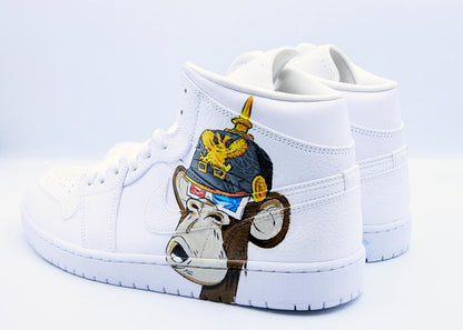 'Bored Ape' NFT White Air Jordan 1s