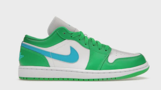 Air Jordan 1 Low Lucky Green Aqua Tone (women)